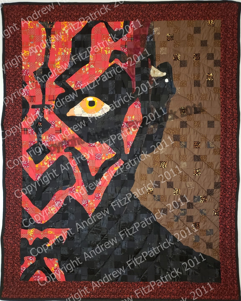 Darth Maul Quilt